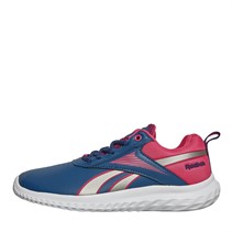 Reebok Junior Girls Reebok Rush Runner 5 Neutral Running Shoes Unifrom Blue/Pewter/Semi Proud Pink