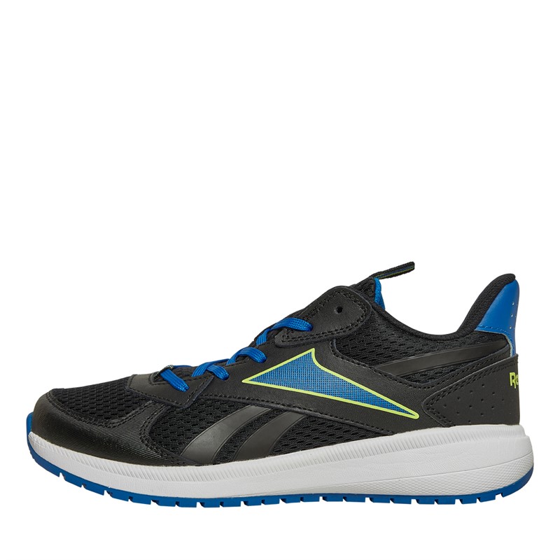 Reebok Junior Boys Reebok Road Supreme 4.0 Neutral Running Shoes Vector Blue/Acid Yellow/Core Black