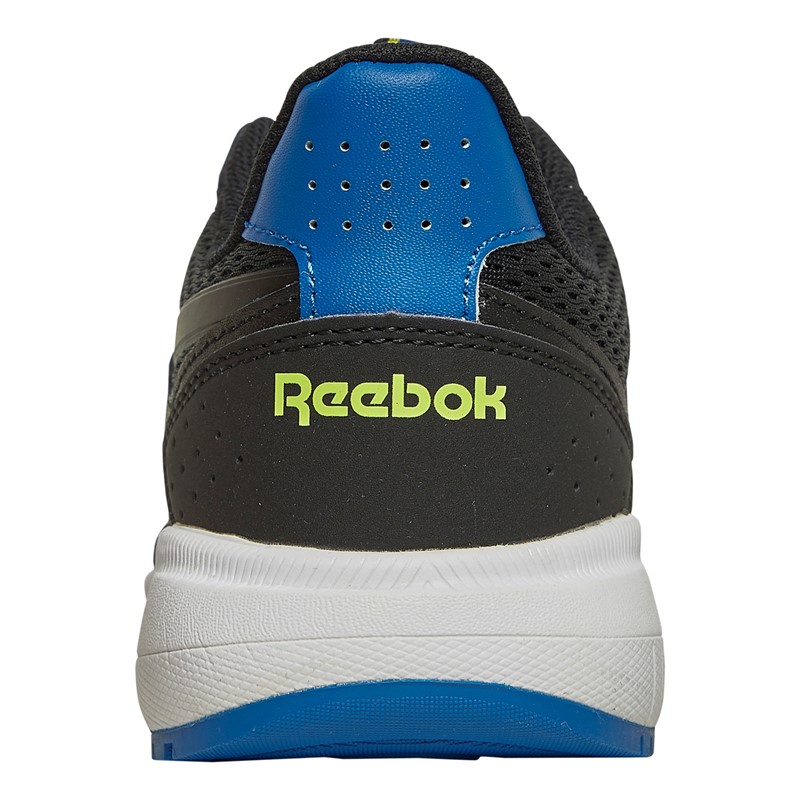 Reebok Junior Boys Reebok Road Supreme 4.0 Neutral Running Shoes Vector Blue/Acid Yellow/Core Black