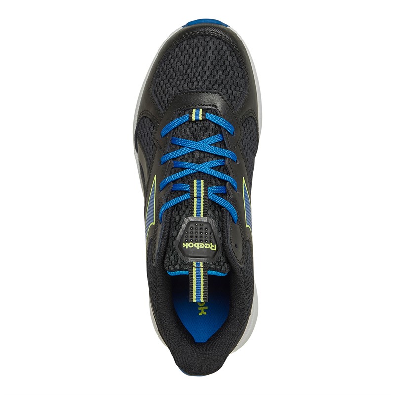 Reebok Junior Boys Reebok Road Supreme 4.0 Neutral Running Shoes Vector Blue/Acid Yellow/Core Black