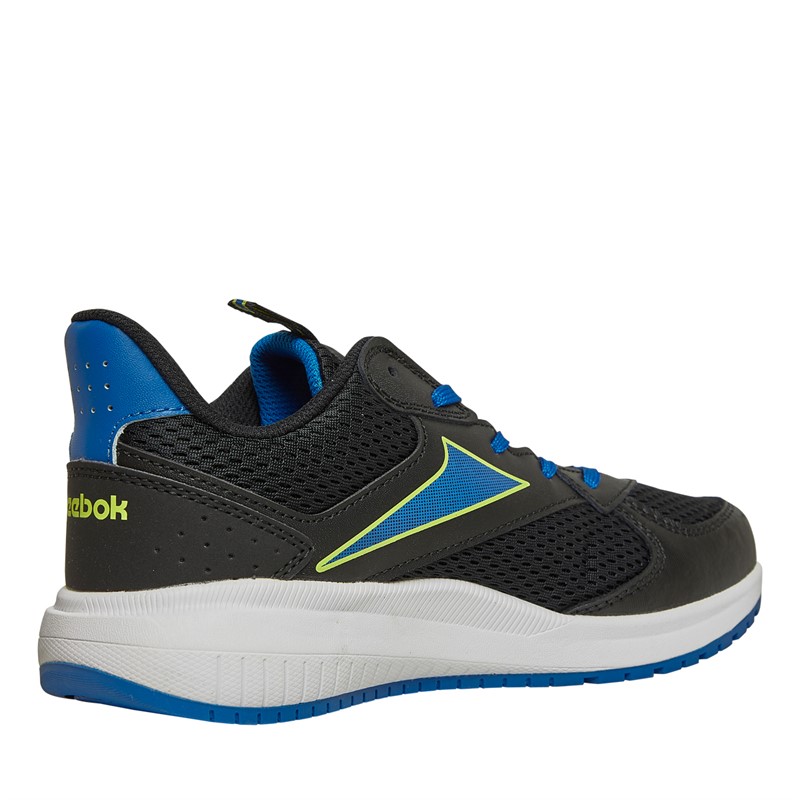 Reebok Junior Boys Reebok Road Supreme 4.0 Neutral Running Shoes Vector Blue/Acid Yellow/Core Black