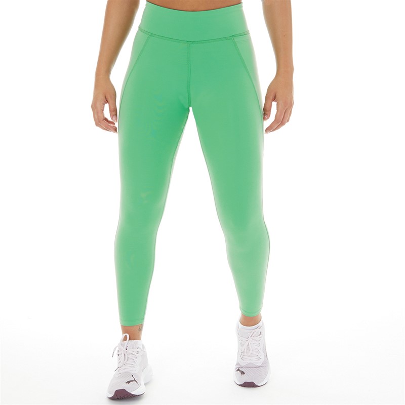 Reebok Womens Lux Tight Leggings Sport Green