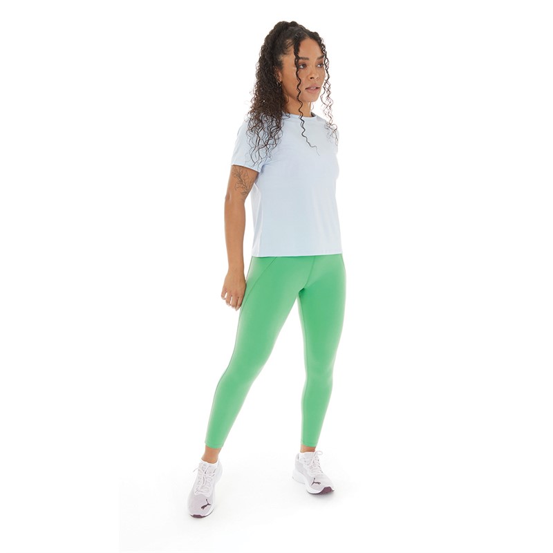 Reebok Womens Lux Tight Leggings Sport Green