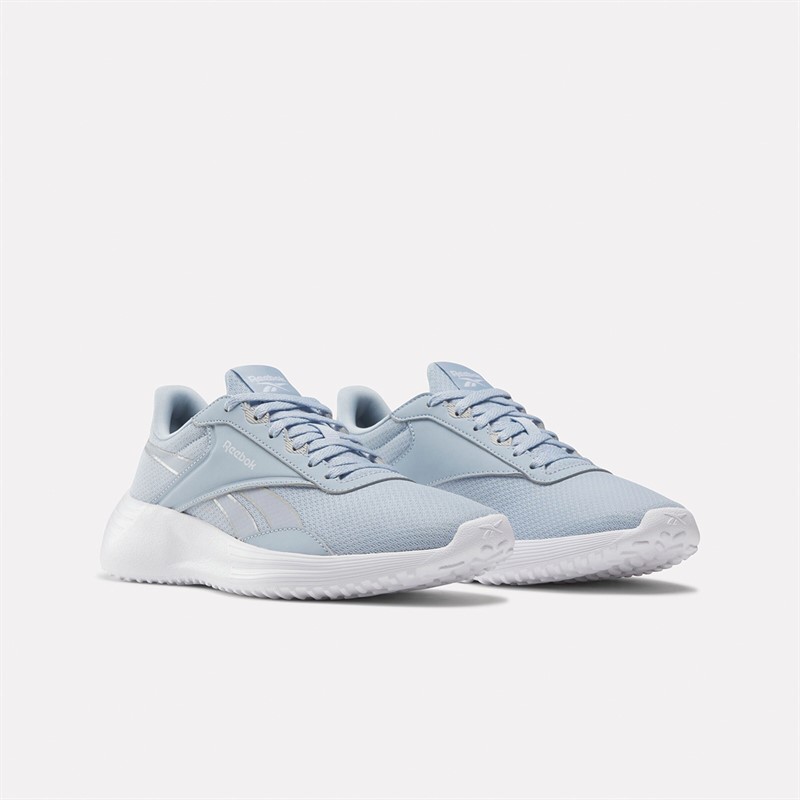 Reebok Womens Reebok Lite 4 Neutral Running Shoes Pale Blue/Pure Grey/White