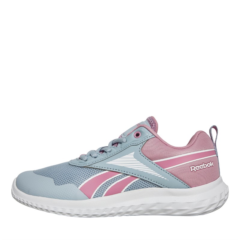 Buy Reebok Junior Girls Reebok Rush Runner 5 Neutral Running Shoes Pale Blue White Jasmine Pink