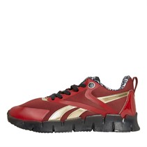 Reebok Boys Hot Wheels Zig N' Glow Neutral Running Shoes Red/Maroon/Gold