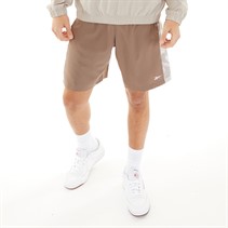 Reebok Mens Train Motion Camo Shorts Utility Brown