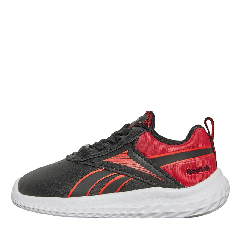 Reebok Infant Boys Reebok Rush Runner 5 Neutral Running Shoes White/Vector Red/Night Black