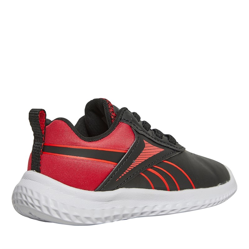 Reebok Infant Boys Reebok Rush Runner 5 Neutral Running Shoes White/Vector Red/Night Black