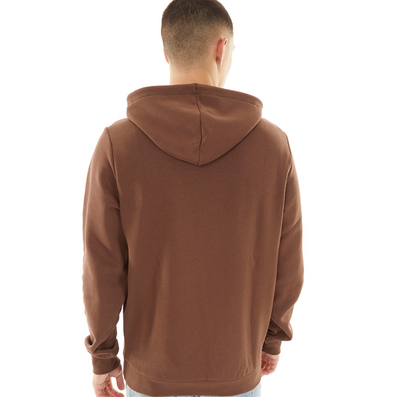 Reebok Mens Vector Pack Reebok Identity Hoodie Mahogany