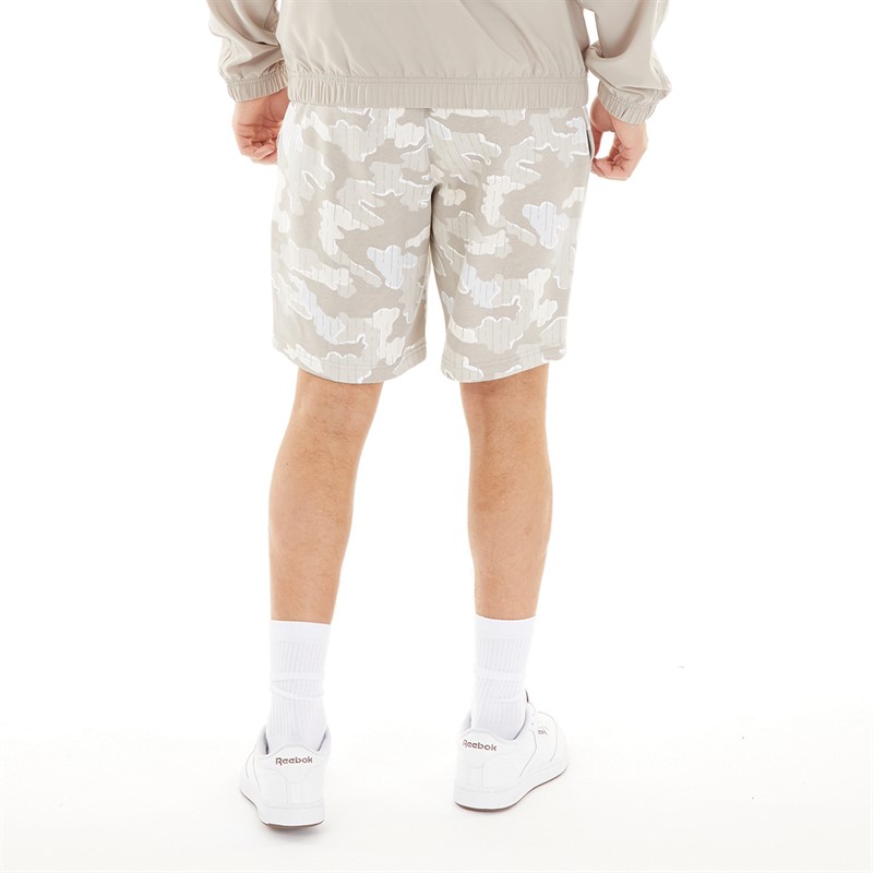 Reebok Mens Identity Motion Camo Shorts Ash