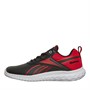 Reebok Junior Boys Reebok Rush Runner 5 Neutral Running Shoes White/Vector Red/Night Black