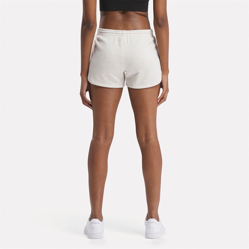 Reebok Womens Identity French Terry Shorts Chamel