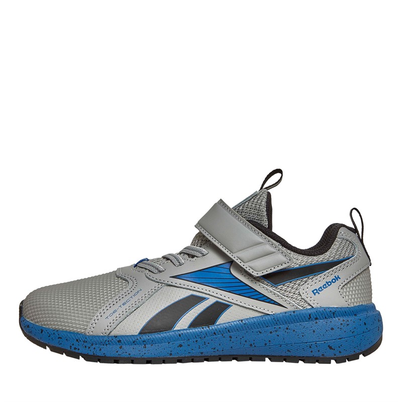 Reebok Boys Durable XT ALT Strap Neutral Running Shoes Pewter/Vector Blue/Core Black