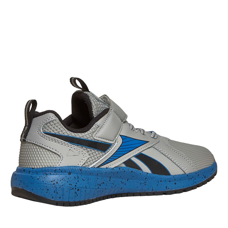 Reebok Boys Durable XT ALT Strap Neutral Running Shoes Pewter/Vector Blue/Core Black