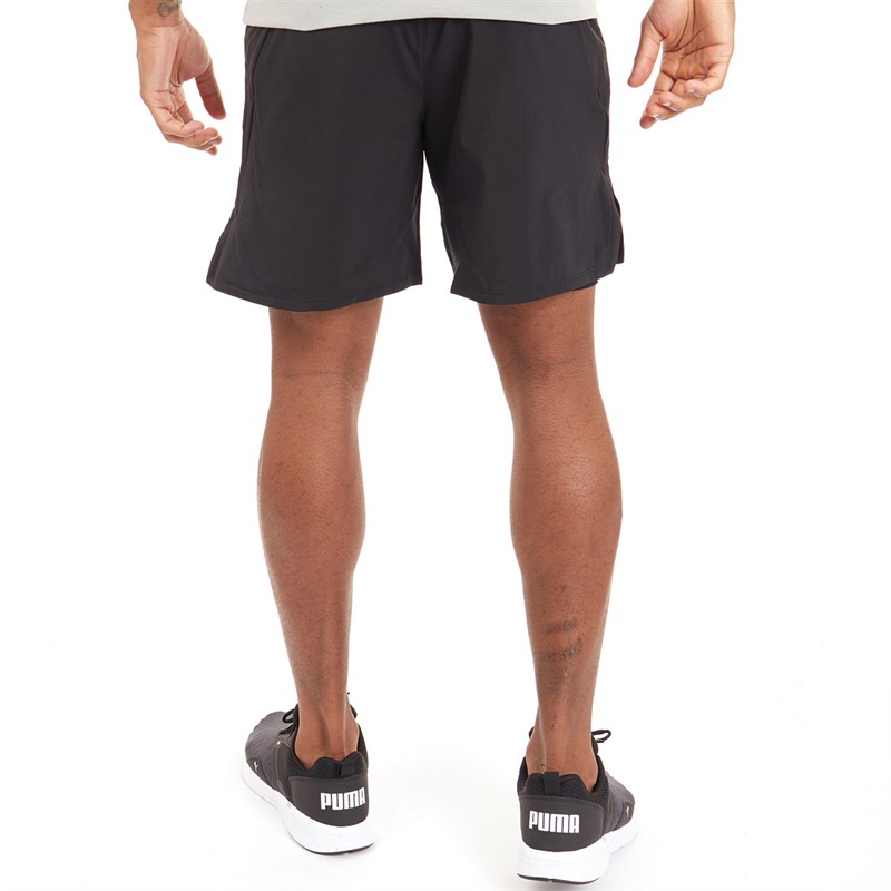 Reebok Mens Speed Short 4.0 2-In-1 Training Shorts Black