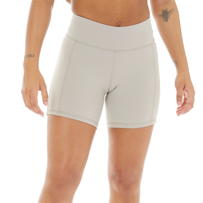 Reebok Womens Lux Bootie Shorts Ash