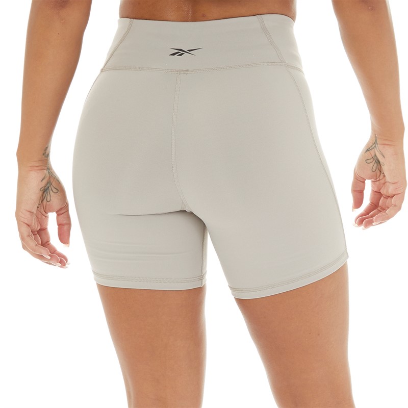 Reebok Womens Lux Bootie Shorts Ash