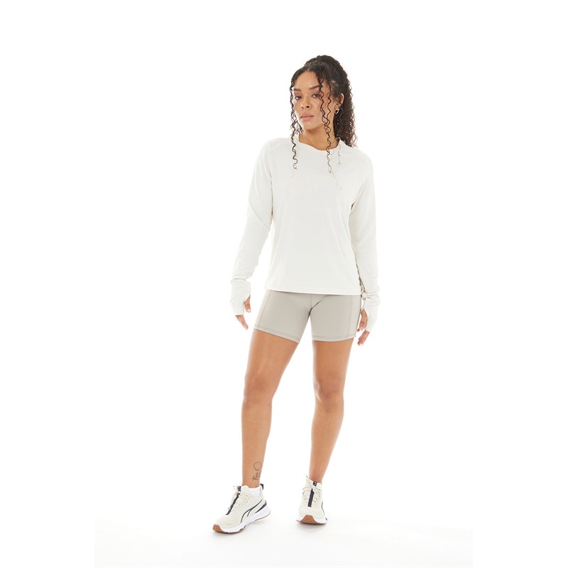 Reebok Womens Lux Bootie Shorts Ash