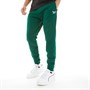 Reebok Mens Identity Small Logo Joggers Dark Green