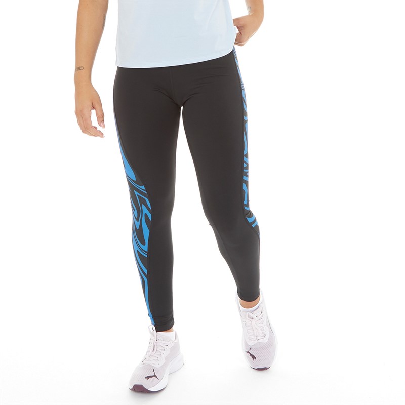 Reebok Womens Modern Safari Tight Leggings Black