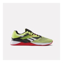 Reebok Nano X4 Training Shoes Hyper Green/Black/Vector Red