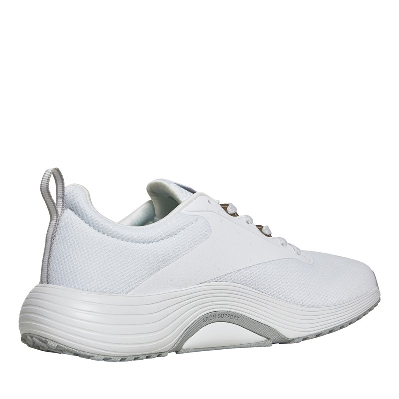 Reebok Womens Reebok Lite Plus 4 Neutral Running Shoes White/Pure Grey/Sleet Metallic