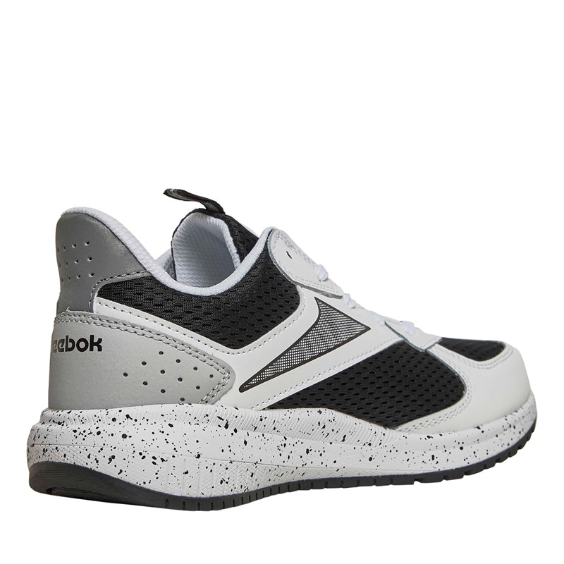 Reebok Junior Boys Reebok Road Supreme 4.0 Neutral Running Shoes White/Pure Grey/Black