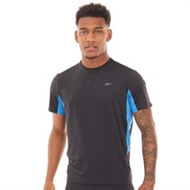 Reebok Mens Chill Athlete 2.0 T-Shirt Black/Kinblu