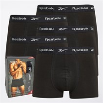 Reebok Męskie Boyes Bokserki Czarny