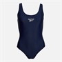 Reebok Womens Adelia Racerback Swimsuit Vector Navy