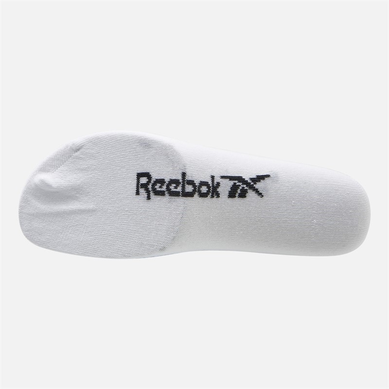 Reebok Three Pack No Show Socks 04 White/Black
