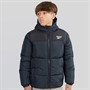 Reebok Junior Boys Padded Hooded Jacket Black