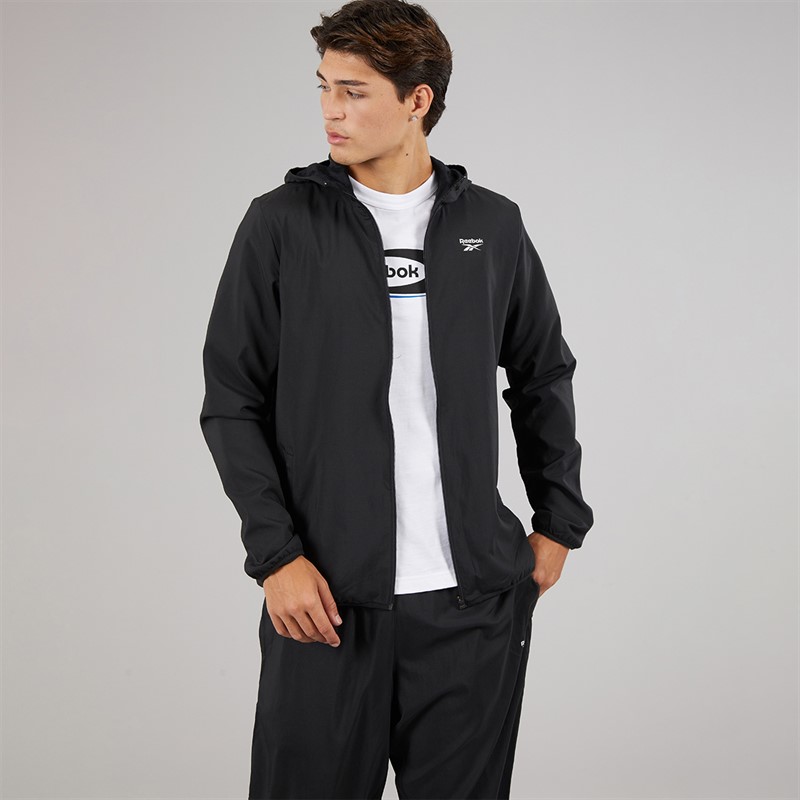 Reebok Mens ID Train Woven Jacket Black