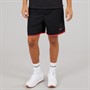 Reebok Mens Reebok Basketball 7 Inch Transition Shorts Black/Energy Red