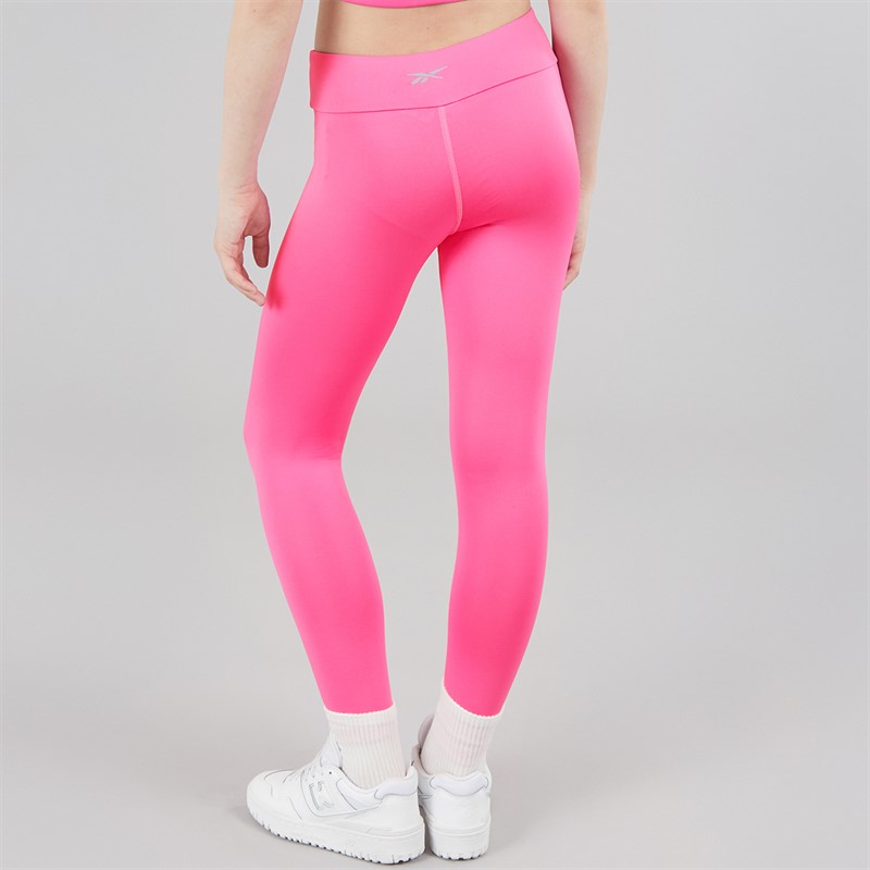 Reebok Girls Printed Leggings Pink