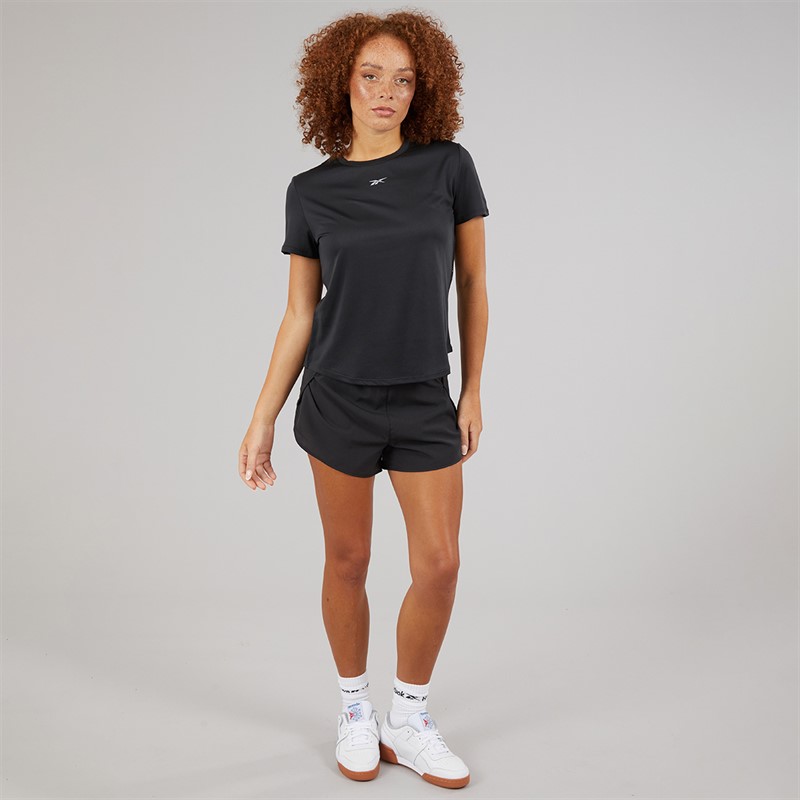 Reebok Womens Running Speedwick T-Shirt Night Black