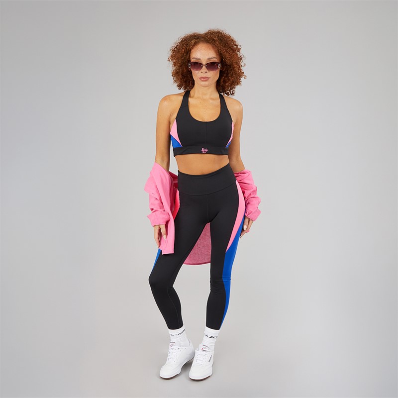Reebok Womens X Barbie Sports Bra Black