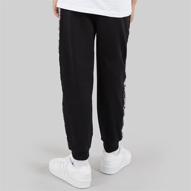 Reebok Boys Taped Joggers Black
