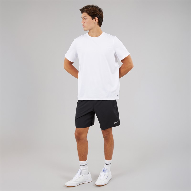 Reebok Mens Workout Ready Woven Shorts Black