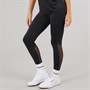 Reebok Womens Workout Ready Basic Mesh Tight Leggings Night Black