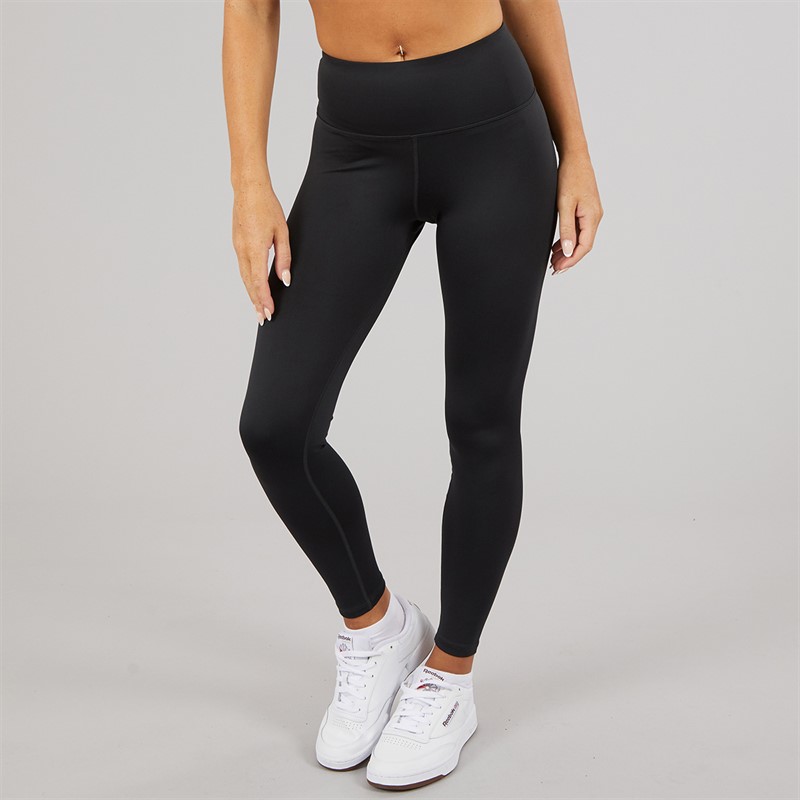 Reebok Womens ID Train High Waist Tight Leggings Night Black