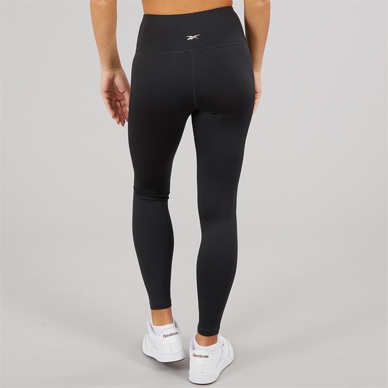 Reebok Womens ID Train High Waist Tight Leggings Night Black