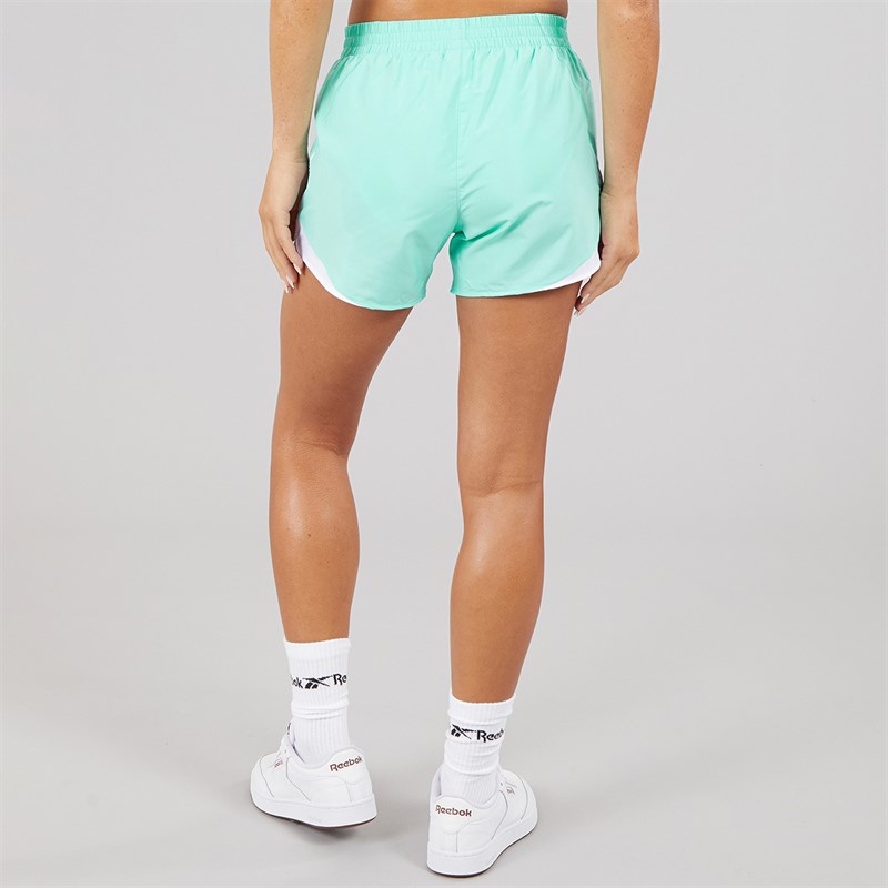 Reebok Womens ID Train Woven Shorts Ai Aqua