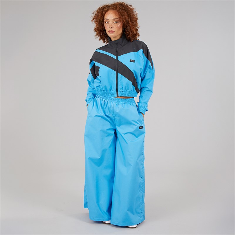 Reebok Womens X Angel Collection Vector Track Jacket Always Blue