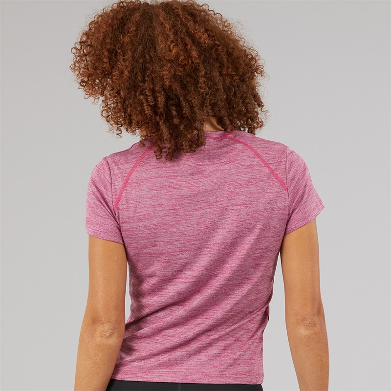 Reebok Womens ID Train T-Shirt Very Berry