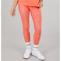 Reebok Womens ID Train AOP High Waist Tight Leggings Sunset Coral