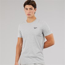 Reebok Mens Reebok Identity Small Logo T-Shirt Medium Grey Heather