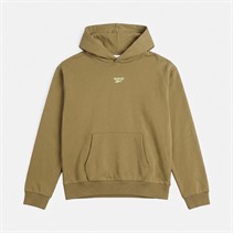 Reebok Junior Boys Logo Hoodie Khaki