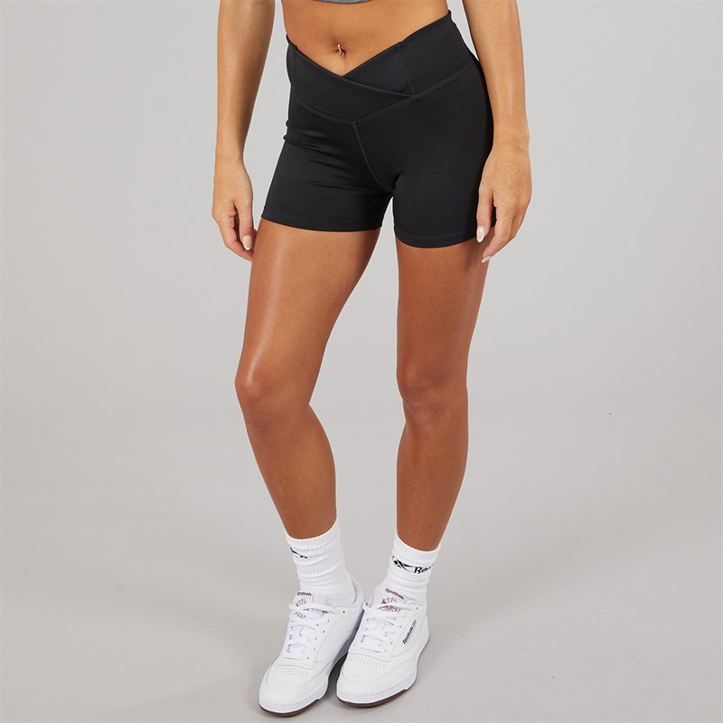 Reebok Womens Workout Ready Basic Hot Shorts Night Black